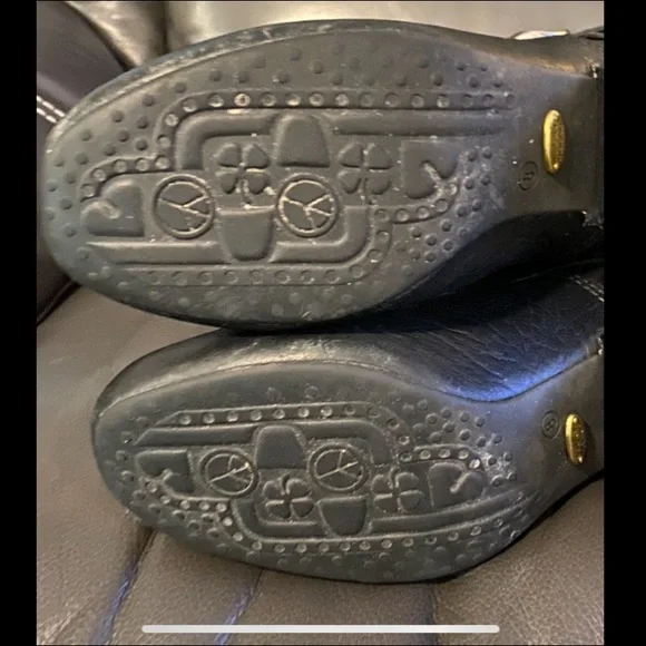 ❤️Lucky Brand black Candice pebbled leather. good preloved condition.🍀✌🏻❤️ - Picture 4 of 9